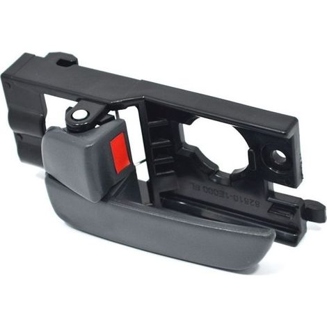 Poignée De Porte Intérieure - Gauche - Hyundai Accent 2006-2011 - Noir - 1 Pièce