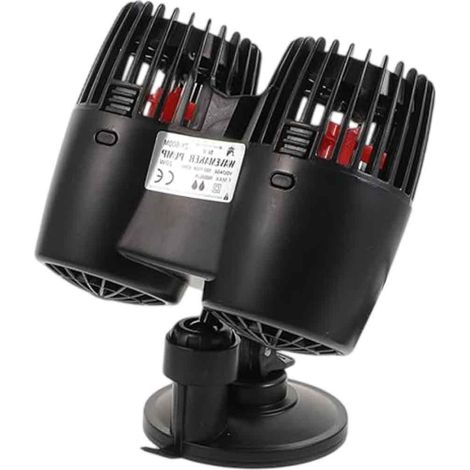 Pompe de circulation d'eau pour aquarium, machine à vagues silencieuse avec ventouses de fixation résistantes, submersible et rotative multi-angles (1/5)