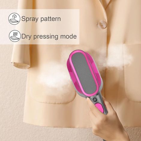 Défroisseur vapeur portable - Fer à repasser vapeur pour vêtements - Nettoyeur vapeur portable - Facile à utiliser (1/5)