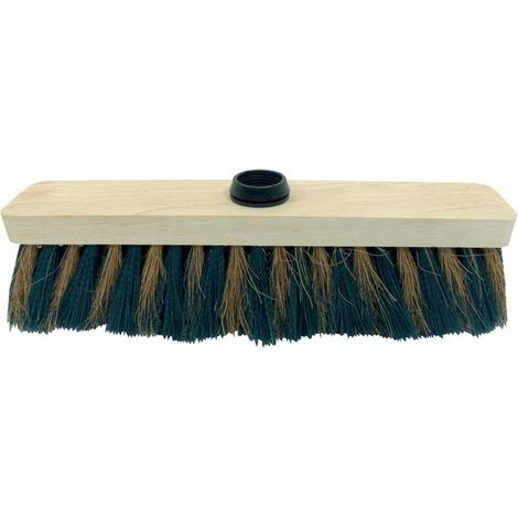 Balai Brosse de ménage droit en fibre de Coco 29x5,6x10cm MSV