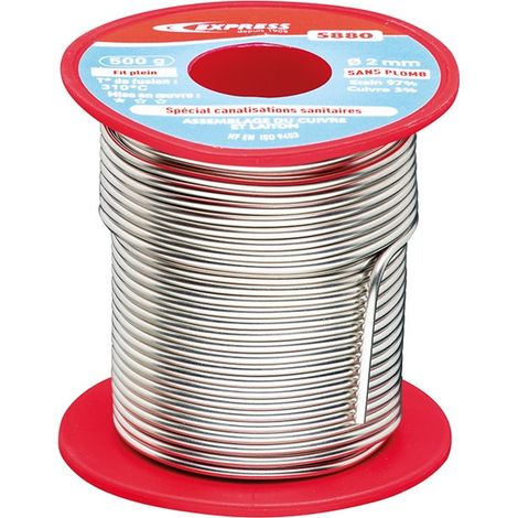 Spule Sn97 Cu3 2mm 500g
