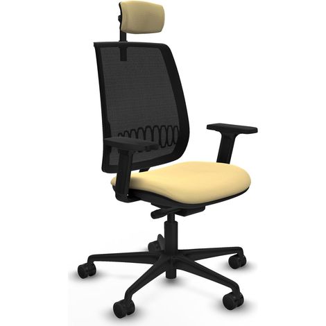 Silla de oficina piqueras y crespo Alares negro robusto (1/2)
