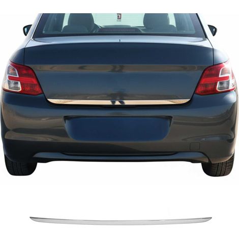 Garniture de Hayon Coffre pour Peugeot 301 2013-2021 acier inox (1/5)