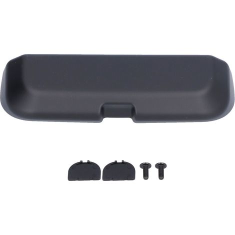 Jeffergarden Support de lunettes de soleil pour voiture, boîte de rangement, accoudoir de toit, compatible avec Macan 2014-2019, noir