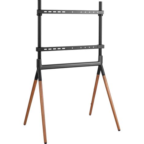 InLine® Holzständer Studio Fernseherständer schwarz 83 cm breit