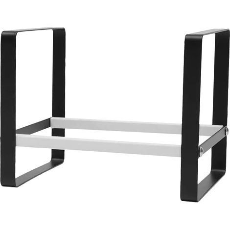 Porte-assiettes égouttoir multifonction en acier au carbone avec coussinet en silicone pour grande cuisine (1/5)
