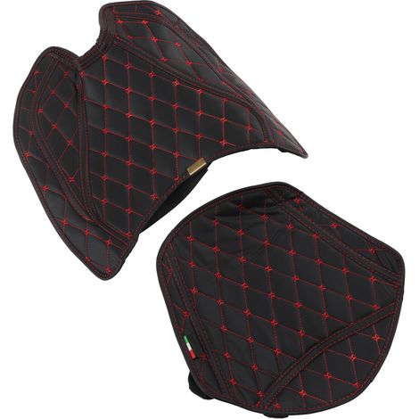 Housse de selle moto confortable, isolation thermique, respirante, absorption des vibrations, compatible NC750X NC750S rouge
