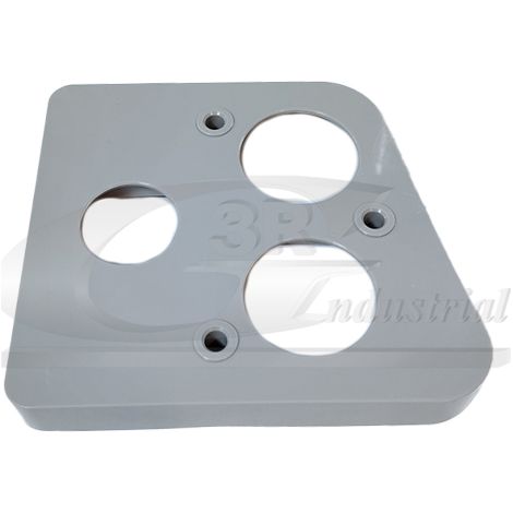 3RG 90212 BASE PILOTO TRASERO IZQUIERDA GRIS ROSADO