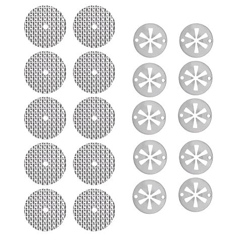 Lot de 20 Rondelles de Serrage et Clips de Fixation pour Écran Thermique d'Échappement et Garde-Boue - Compatible avec VW / Audi - Assortiment 30mm et 52mm (Remplacement OE 6715468, N90335004) (1/5)