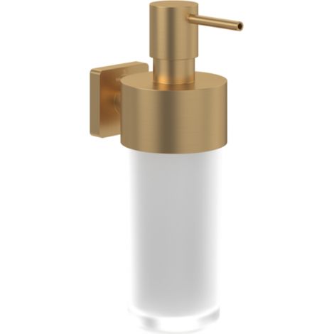 VILLEROY ET BOCH Dispensador de jabón Elements - Llamativo aspecto dorado cepillado (1/3)