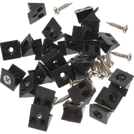 de meubles vis noires 106 pièces support de fond renforcé (1/5)