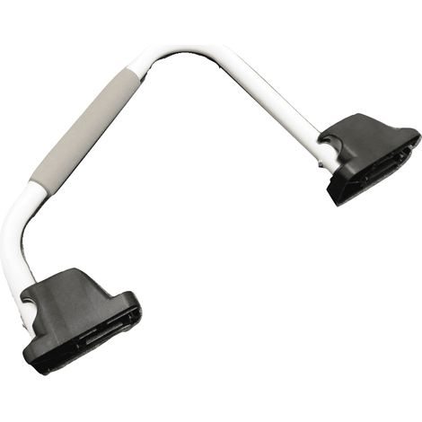 White Safety Hand Rail - Caravan Motohome Support Lift Grab Handle Stainless Steel (1/5)