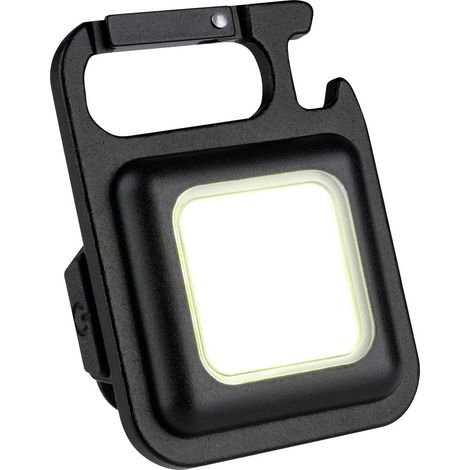 TFA Dostmann 43.2040.01 COB Mini Arbeitsleuchte LED (monocolore) Lampada da lavoro, Luce da campeggio, Mini torcia port (1/5)