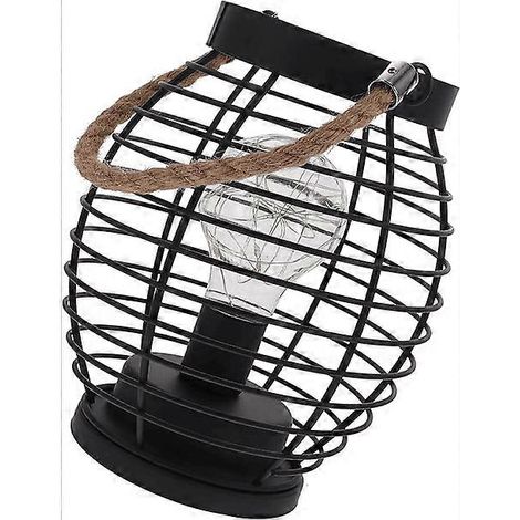 Lampe suspendue en fer, lampe LED décorative portable ( ) (1/3)