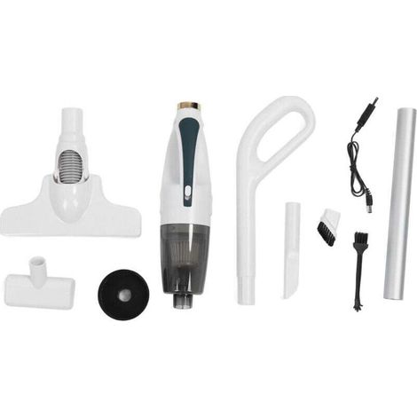 Aspirateur à main sans fil à forte aspiration, 30 minutes d'endurance, épilation des poils d'animaux, à faible bruit, avec 4 têtes, pour maison et voiture (1/4)