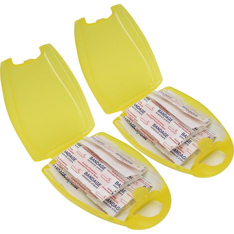 Kit de 2 pansements imperméables, trousse de premiers secours d'urgence, boîte à outils de traitement d'urgence (1/5)