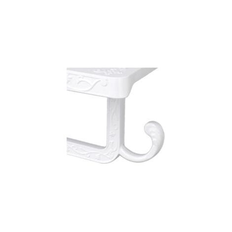 Porte-papier toilette mural en aluminium spatial – Style américain – Avec support téléphone – Modèle B (boîte kraft) (1/5)