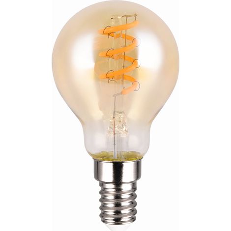 E14 Deko LED - 4 Watt, 180 Lumen, 1800 K warmweiß - Ø4,5cm 3 Stufen Dimmer