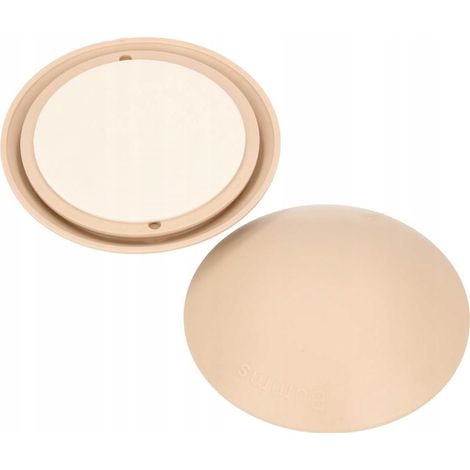 Großer selbstklebender Wandpuffer BEIGE