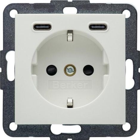 Berker S.1/B.X SSD M.2F.USB-C 20W PWS (48151909)