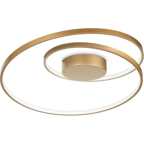 LED Dekorativer Strudel Integriertes LED Halbbündiges Licht Gold, 3000K (1/2)