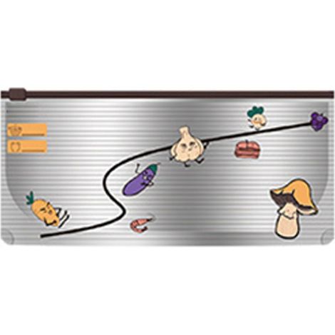 Sacs de conservation réutilisables en aluminium, hermétiques, adaptés à la congélation, avec fermeture éclair, pour la conservation des aliments et la préparation des repas (taille moyenne)