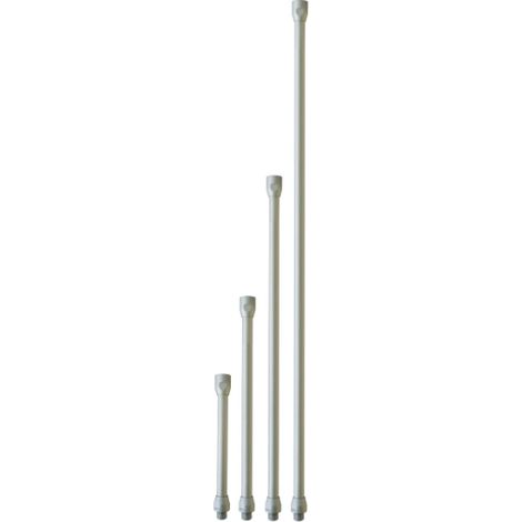 Extension droite, 450 mm (aluminium anodisé)