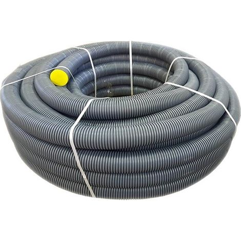 ARIASILENT Tubo corrugato tondo per VMC ø75 - Rotolo da 50 metri - Prezzo al metro VS0435103