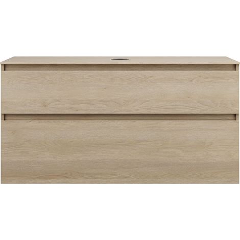 burgbad Lin20 Waschtischunterschrank inklusive Konsolenplatte, 2 (1/2)
