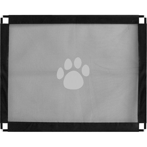Rete di sicurezza portatile e assemblabile per cani e gatti, adatta per isolarli, facile da installare e ideale per porte e scale.