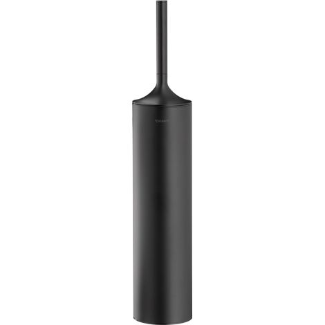 Duravit Starck T Porte-balayette sur pied Noir mat 80x80x432 mm - 0099454600