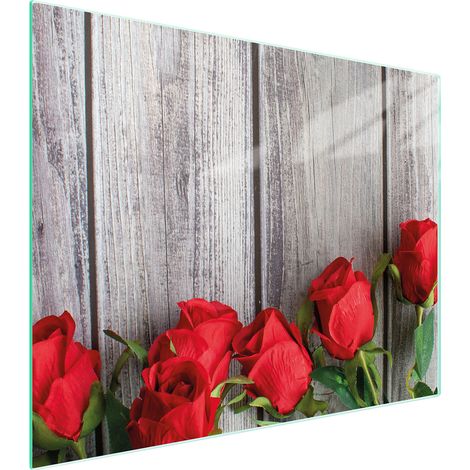 TABLA DE CORTAR DE VIDRIO 52x40 ROSAS (1/5)