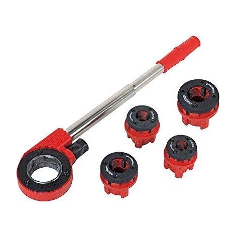 Rothenberger Industrial Juego de Abocardadores de Roscas rojo 070669E