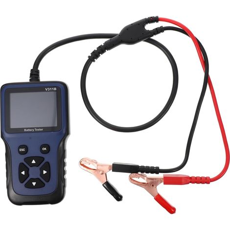 Automotive Batterie Tester Auto Batterie Checker Werkzeuge Batterie Last Tester T Werkzeug Batterie Analysator Für Auto Auto Kunststoff Ausrüstung (1/5)