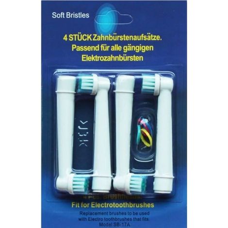 Kompatible Oral-B Bürstenköpfe für Oral-B Professional Care 1000, 3000, 5000 elektrische Zahnbürsten usw. (1/5)