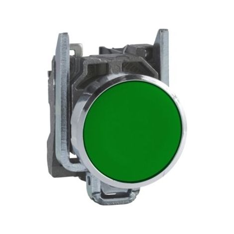 Pulsante completo Telemecanique Verde 1NO XB4BA31