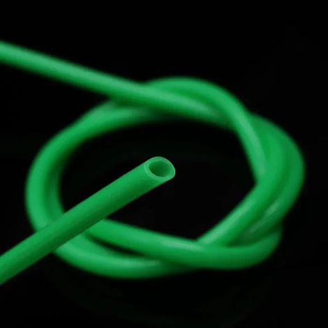 Tuyau en caoutchouc de silicone vert de qualité alimentaire (diamètre intérieur 25 mm x diamètre extérieur 31 mm - 1 mètre) - Flexible et non toxique (1/5)