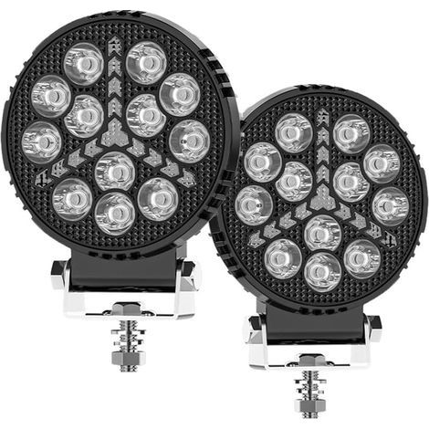 Feux de Travail à LED de 4 Pouces pour Voiture, Feux de Jour pour Camion, UTV, SUV, Moto, Chariot, Remorque, Bateau (1/4)