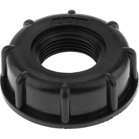 Adaptateur de RéServoir D'Eau IBC pour Baril D'UréE IBC Connecteur de Baril de Tonne pour Sortie de Filetage Grossier de 60 Mm, 1 Pouce (1/5)