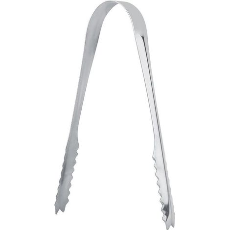 Pince à glace, cuillère à bonbons avec poignée transparente antidérapante, en acier inoxydable, pour buffet de bonbons, café, seau à glace, bar (acier inoxydable 304 - 12,7 cm) (1/3)