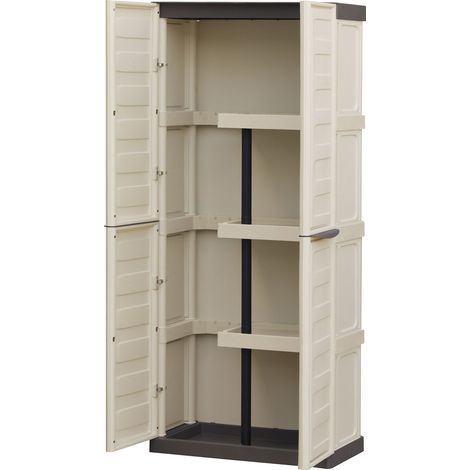 Armadio Portascope Spazio Artplast 2 Ante Plastica 70 x 39 x 165 cm
