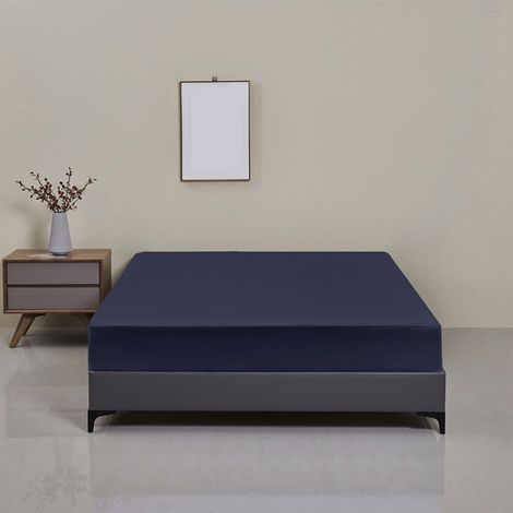 Protector De Matelas - Imperméable - Respirant - Taille Twin 190 x 99 cm - Polyester Enduit TPU - Lavable En Machine - Pour Adultes Enfants Animaux - 1 Pièce (1/5)