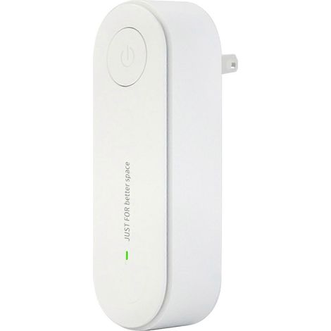 Wireless, rechargeable, silent ultrasonic mite remover, suitable for bedrooms and bedding, relieves allergy symptoms, white.