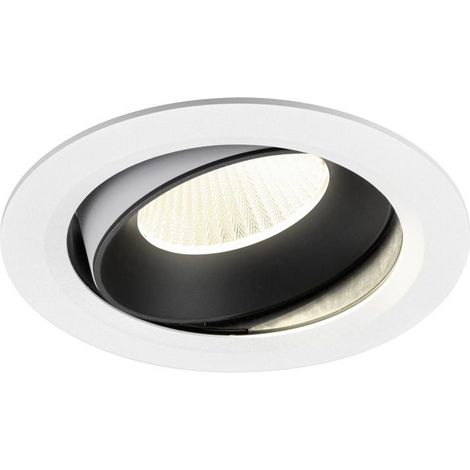 Spot encastré Numinos Move XL blanc/noir 4000K - 40 deg - 1010020