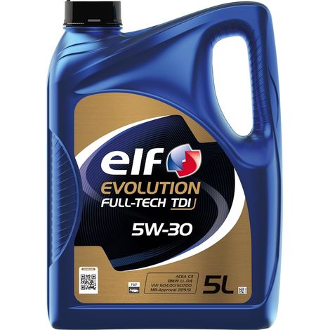 EVOLUTION FULL-TECH TDI 5W-30, Huile moteur essence et Diesel, 5 litres (1/5)