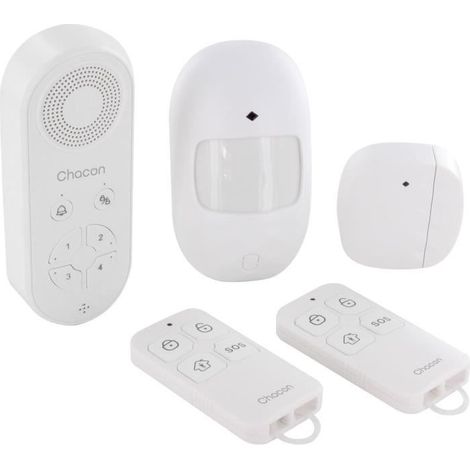 Chacon Wireless-Alarm-Kit mit Sprachalarm