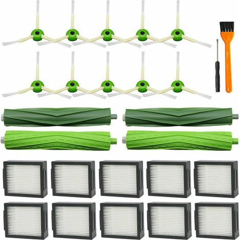 Convient pour irobot i7 i7 + E5 E6 série brosse principale filtre brosse latérale 26 pièces balayeuse accessoires (1/5)