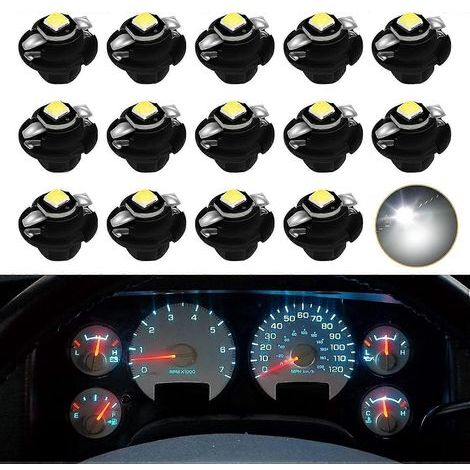 White LED Bulbs for Dashboard Speedometer 2002-2006 Dodge Ram 1500 2500 3500 Pickup (1/5)