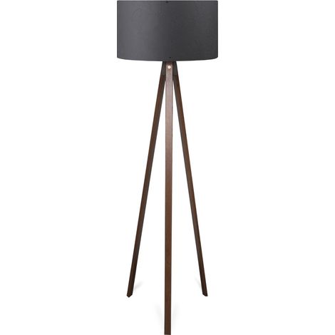 Lampada da terra, lampada da terra, illuminazione per soggiorno Lamp Antracite (1/3)