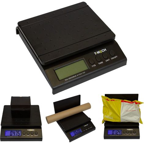 LCD Digital Paketwaage Briefwaage Küchenwaage Postwaage Waage (1/5)